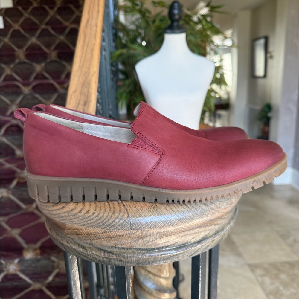 DANSKO ladies LINLEY leather burgundy walking shoe excellent condition 9.5/10 - Picture 6 of 10